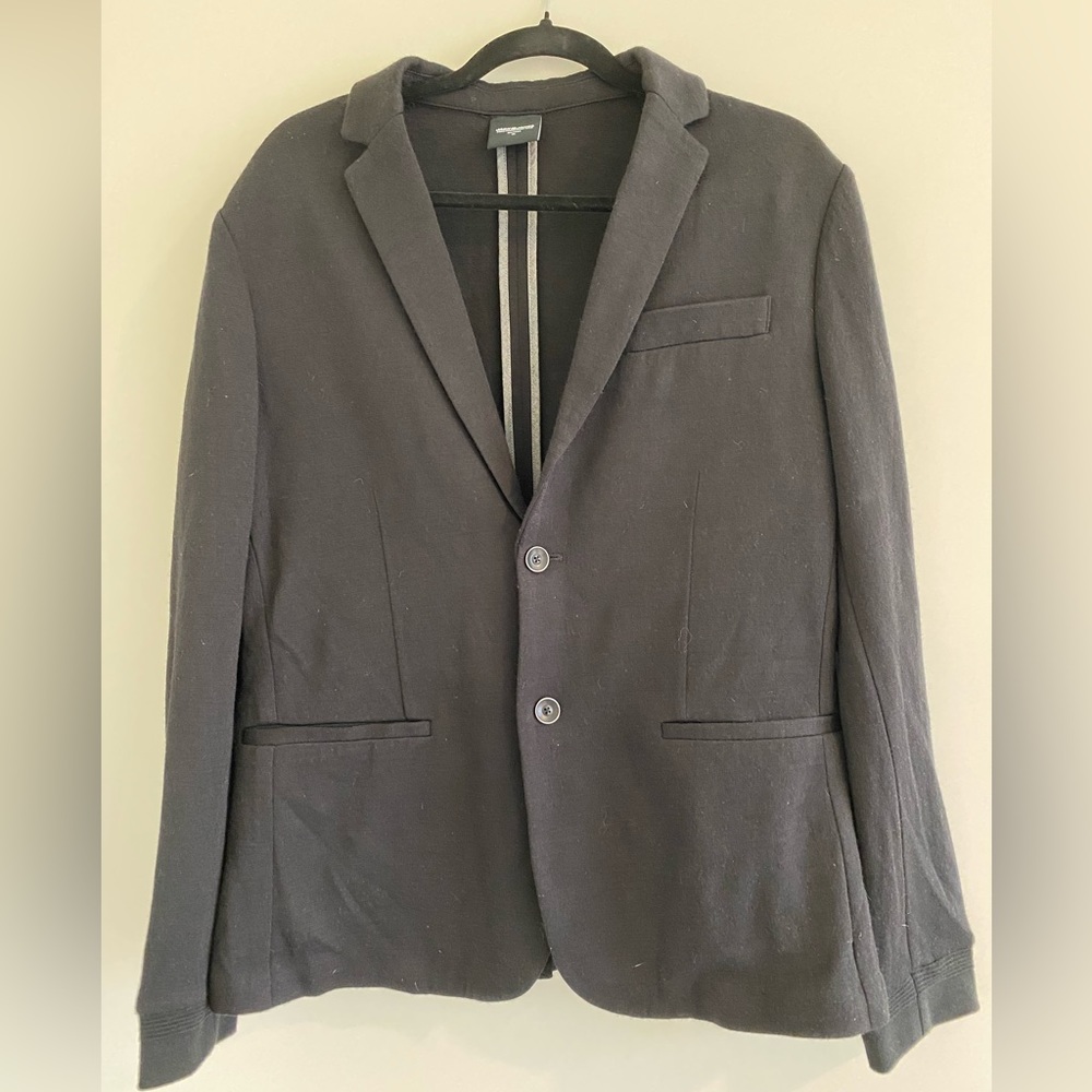 Jack & Jones Black Polyester Unlined Men’s Sport Coat